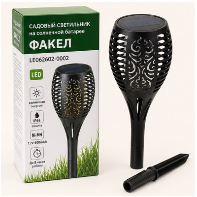 Свет-к садовый на солн.батарее LE062602-0002