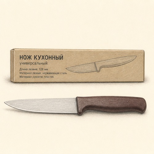Нож кухонный сабля 666 С4