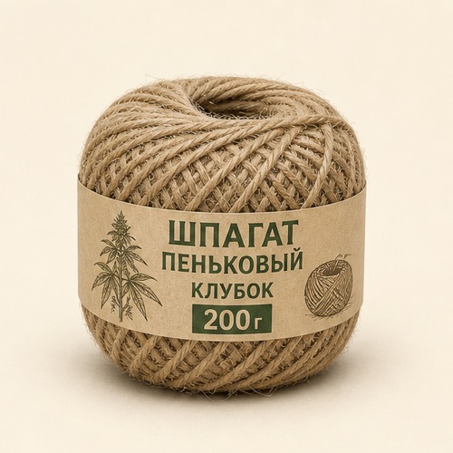 Шпагат 70руб ППР клубок 110м