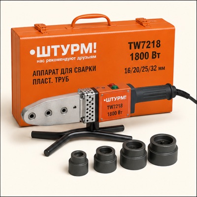 Аппарат для сварки пласт. труб ФАВОРИТ 3108 800Вт Т-50-300