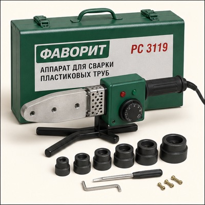 Аппарат для сварки пласт. труб ФАВОРИТ РС 3119