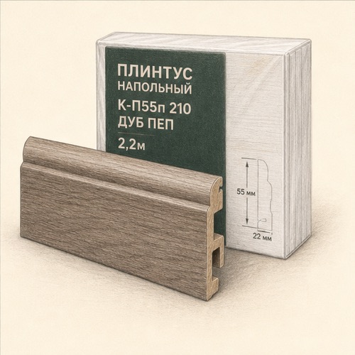 Плинтус-молдинг потолочный 2м M 70х20/60 946192