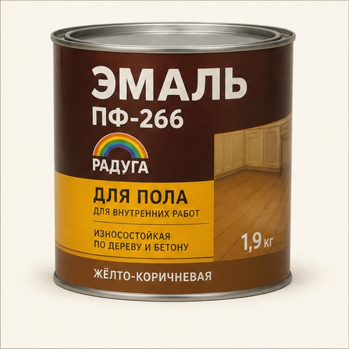 Акриловая эмаль для пола ПРЕСТИЖ 1,9л (красно-коричневая)