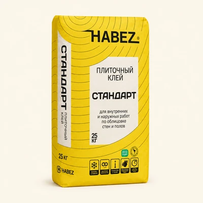 Хабез СТАНДАРТ Клей плиточный 25кг