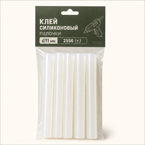 Клей силикон. палочки в пакете d11 2556 (т.)