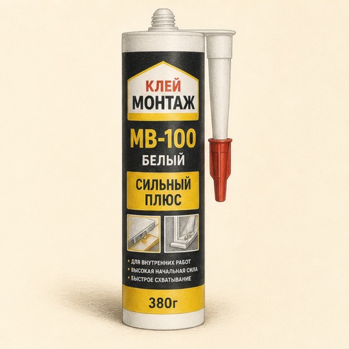 Монтаж МВ-50 белый 400г КЛЕЙ ЭКСПРЕСС 600618