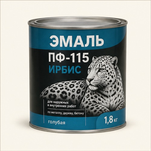 Эмаль Радуга ПФ-115 0,8кг серебрянка