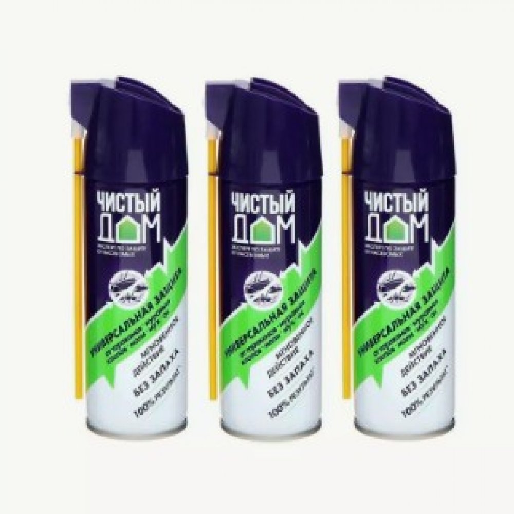Аэрозоль Чистый Дом от насекомых 150мл