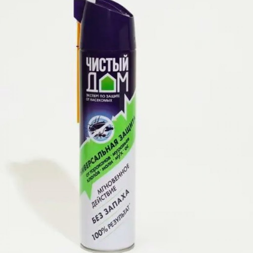 Аэрозоль Чистый Дом от насекомых 600мл