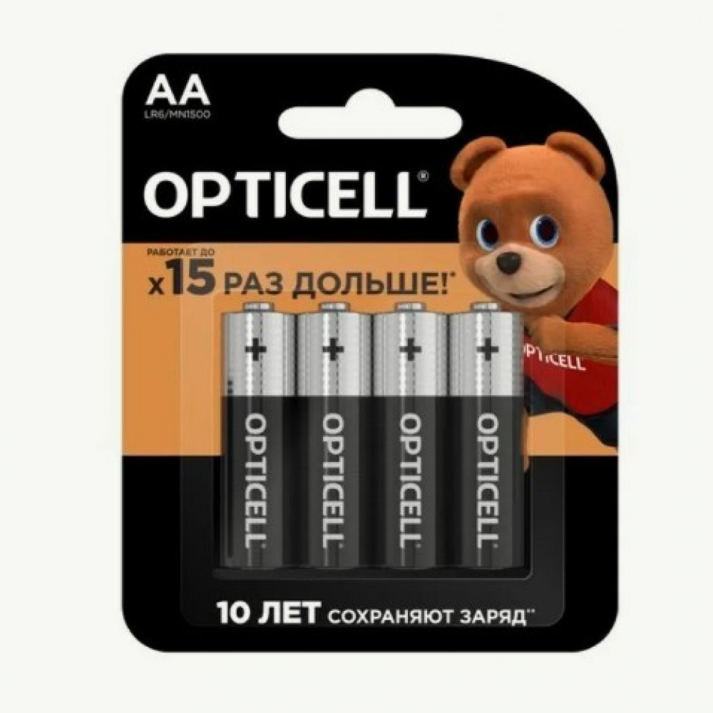 Батарейка AA Opticell 1шт пальчик.