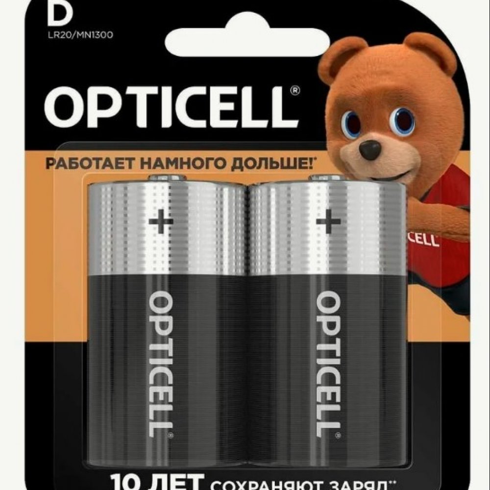 Батарейка LR20/MN1300 Opticell 1шт