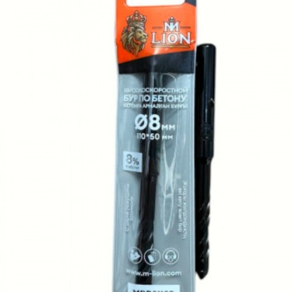 Бур 8х160 М-LION МДД8160Р