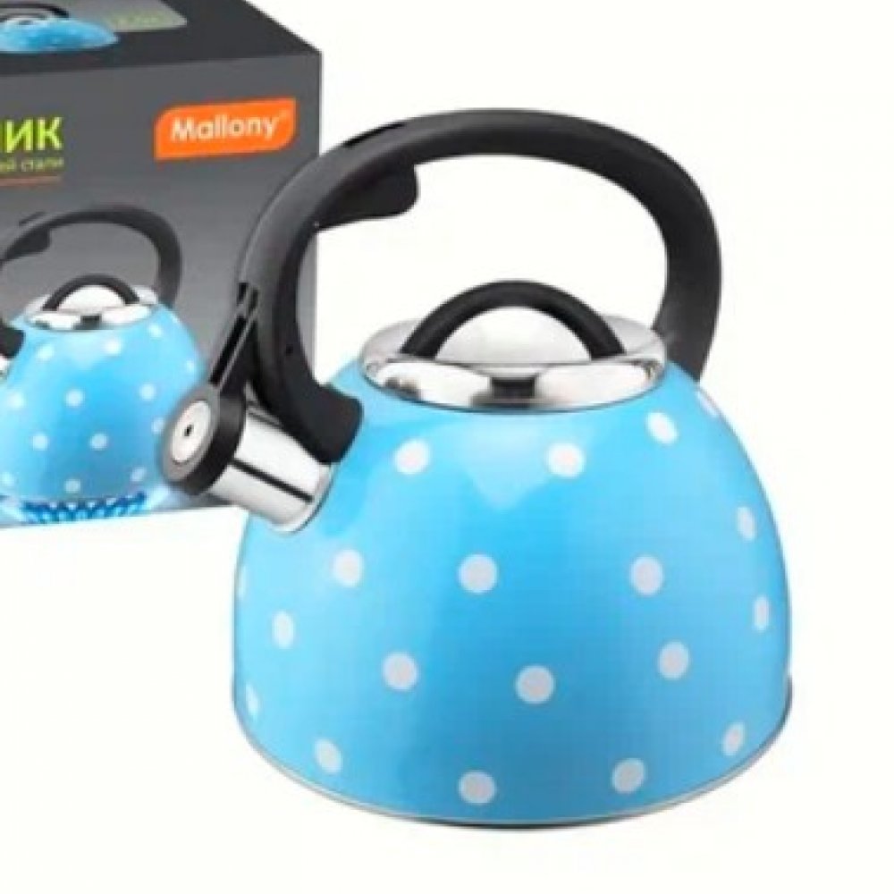Чайник со свистком Mallony 2,5л арт.005175
