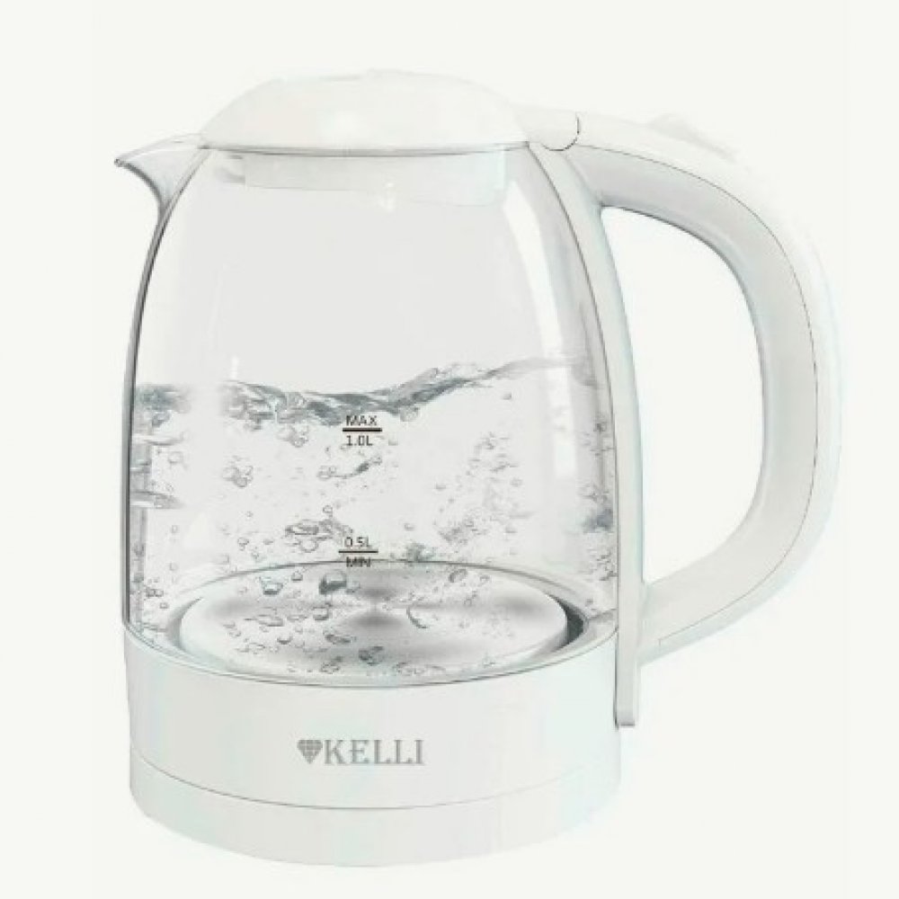 Чайник стекло 1,8л Келли KL-1806В