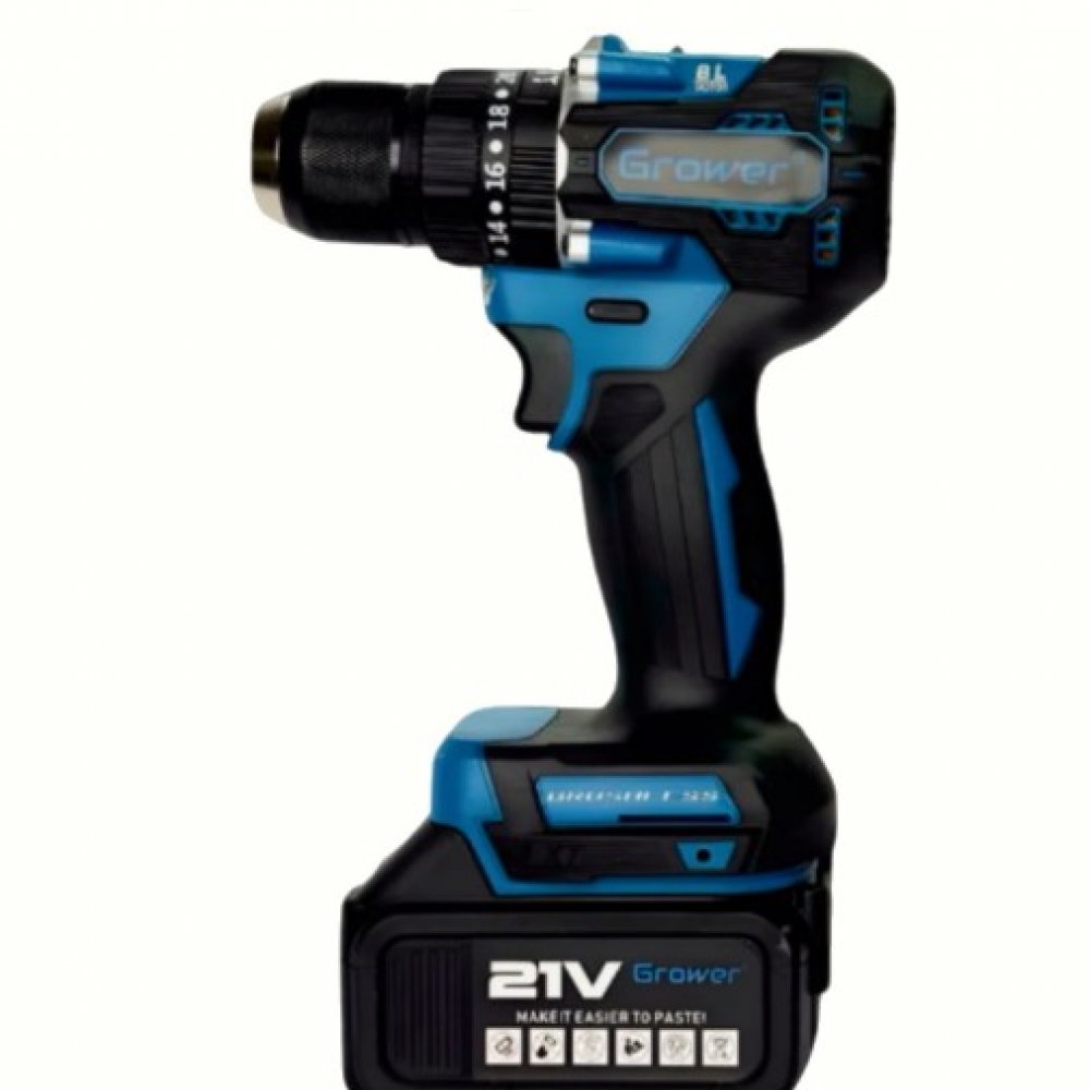 Дрель ударная аккум. (2шт.) бесщёт. GRUWATT DYS19 21V 4Ah