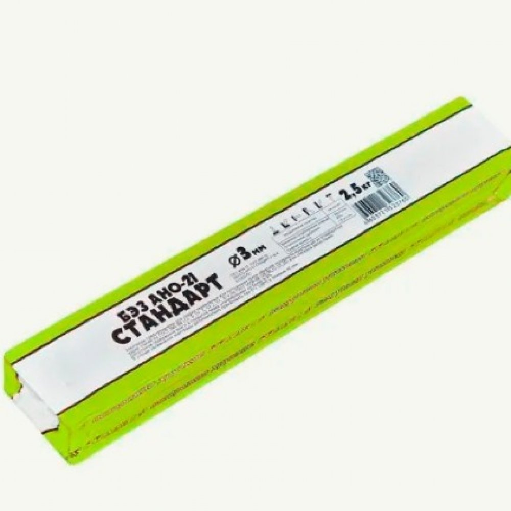 Электроды 3мм 2,5кг БЭЗ АНО-21 Стандарт Белореченские