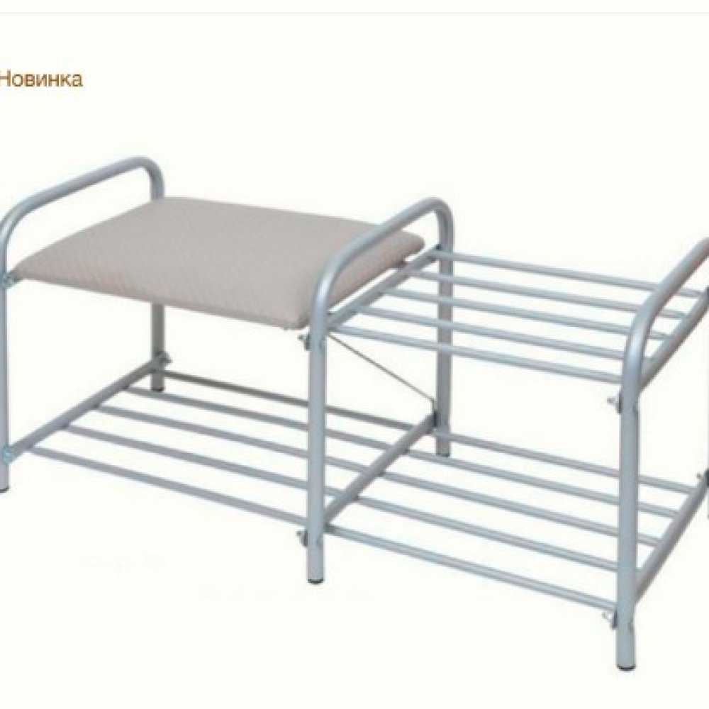 Этажерка 790*330*590мм серая