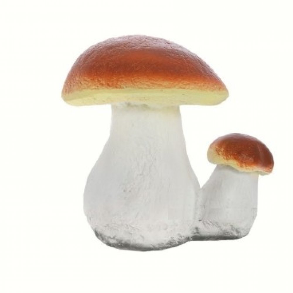 Фигурка гипс Гриб Боровик двойной 25х22см