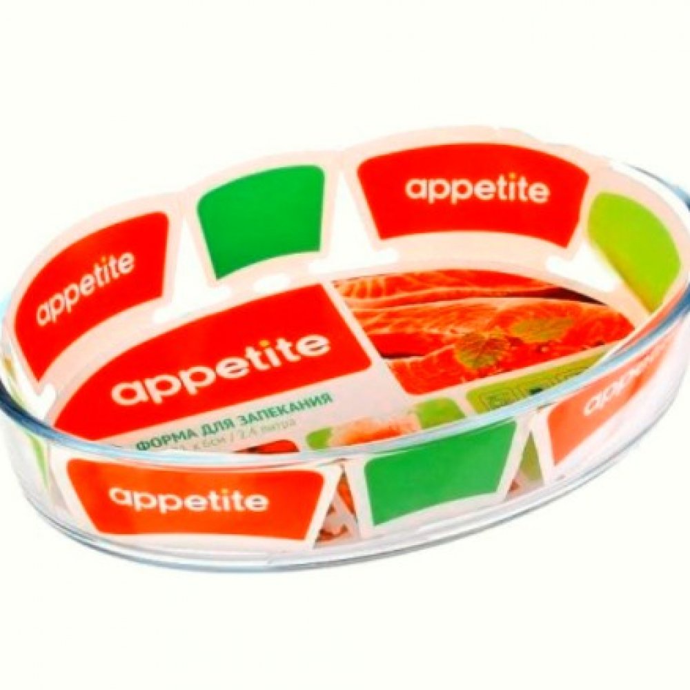 Форма для запекания 2л АППЕТИТ 30х21х6см