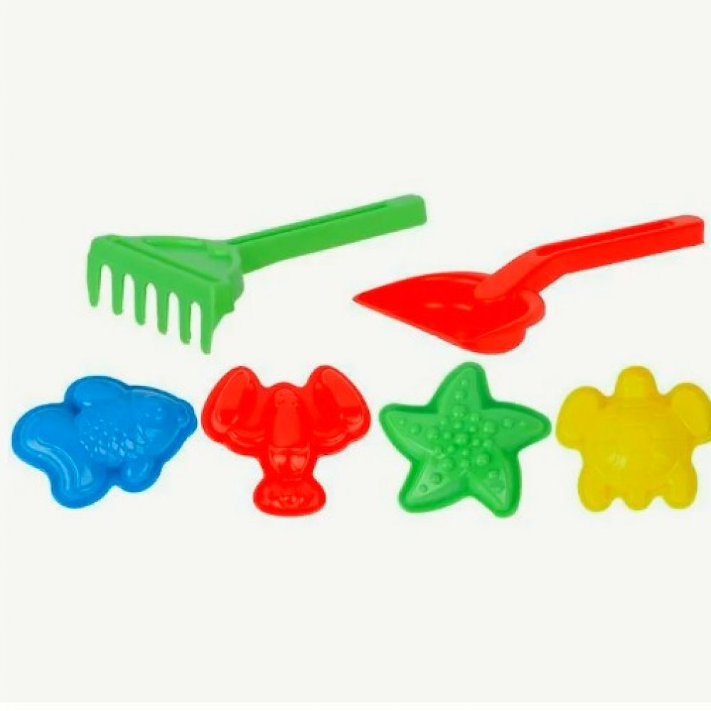 Формы 6шт набор для песка 8800