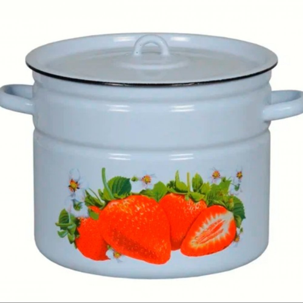 Кастрюля 9л эмаль в ассортименте 1с200с