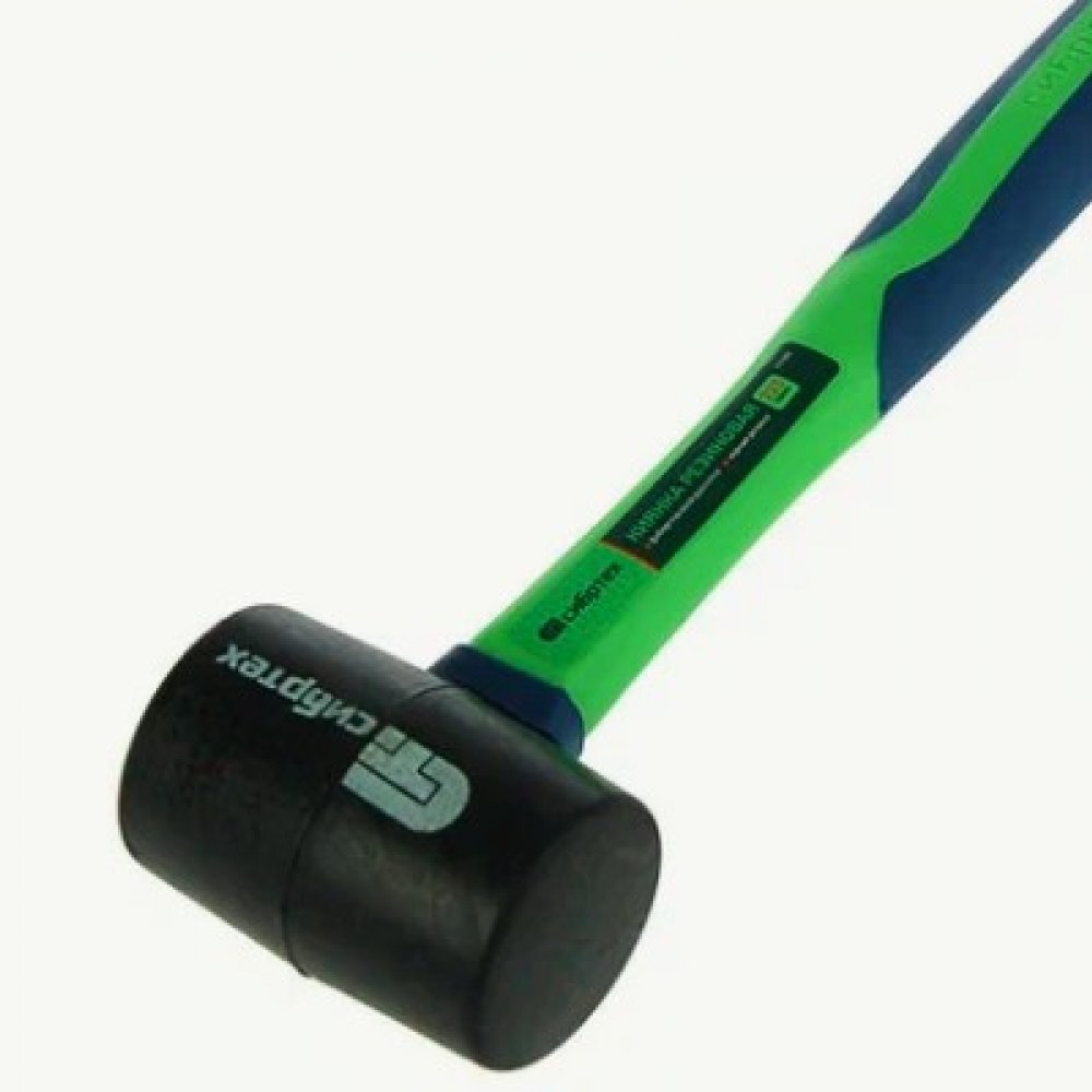 Киянка резиновая 225г СИБРТЕХ чёрная 11163