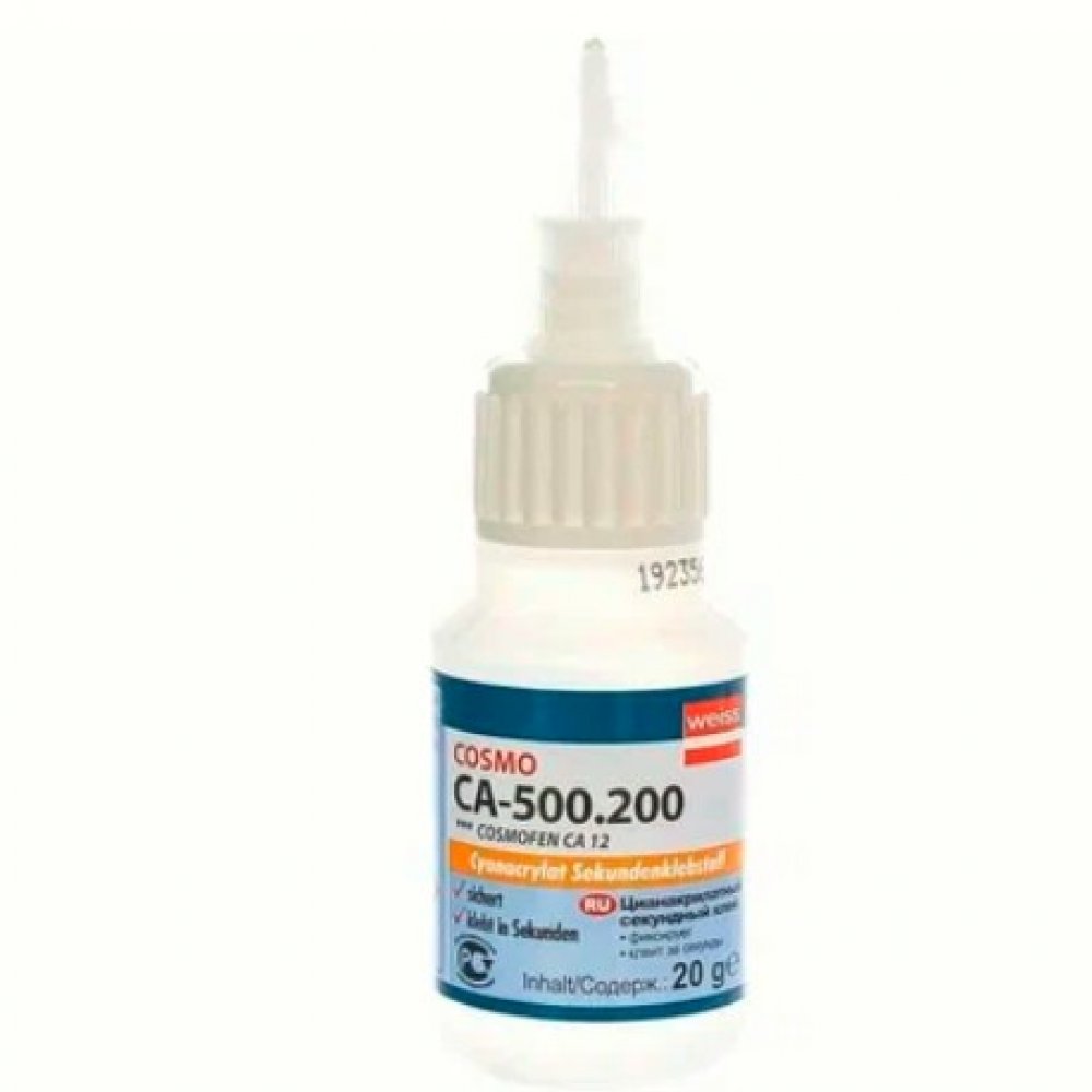 Клей Космофен цианакрилатный секундный 20г СА-500.200
