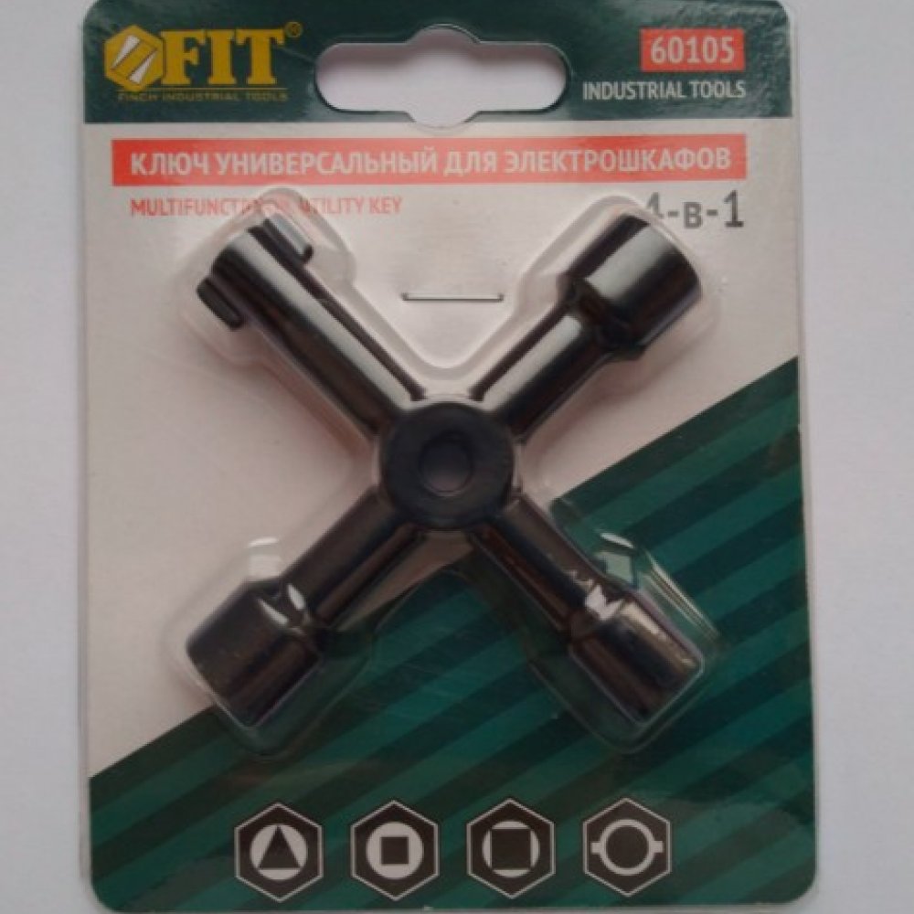 Ключ универсальный для электрошкафов Фит 60105