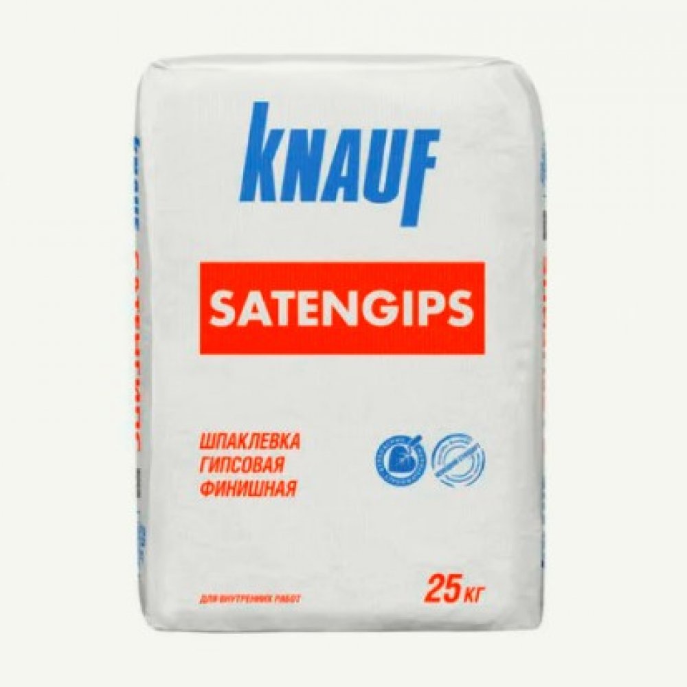 Кнауф-Сатенгипс 25кг Шпатлёвка