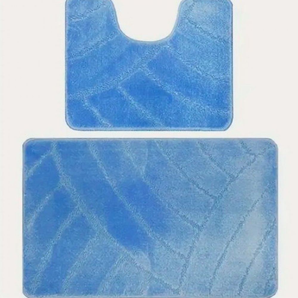 Комплект ковриков 2 шт из микрофибры 60х100+50х60