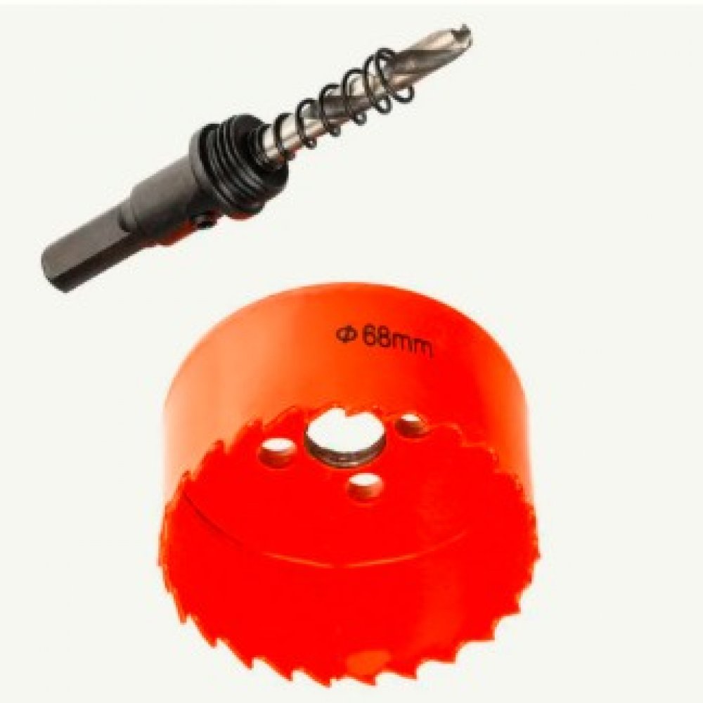 Коронка биметаллическая д68 МАТРИКС 72468