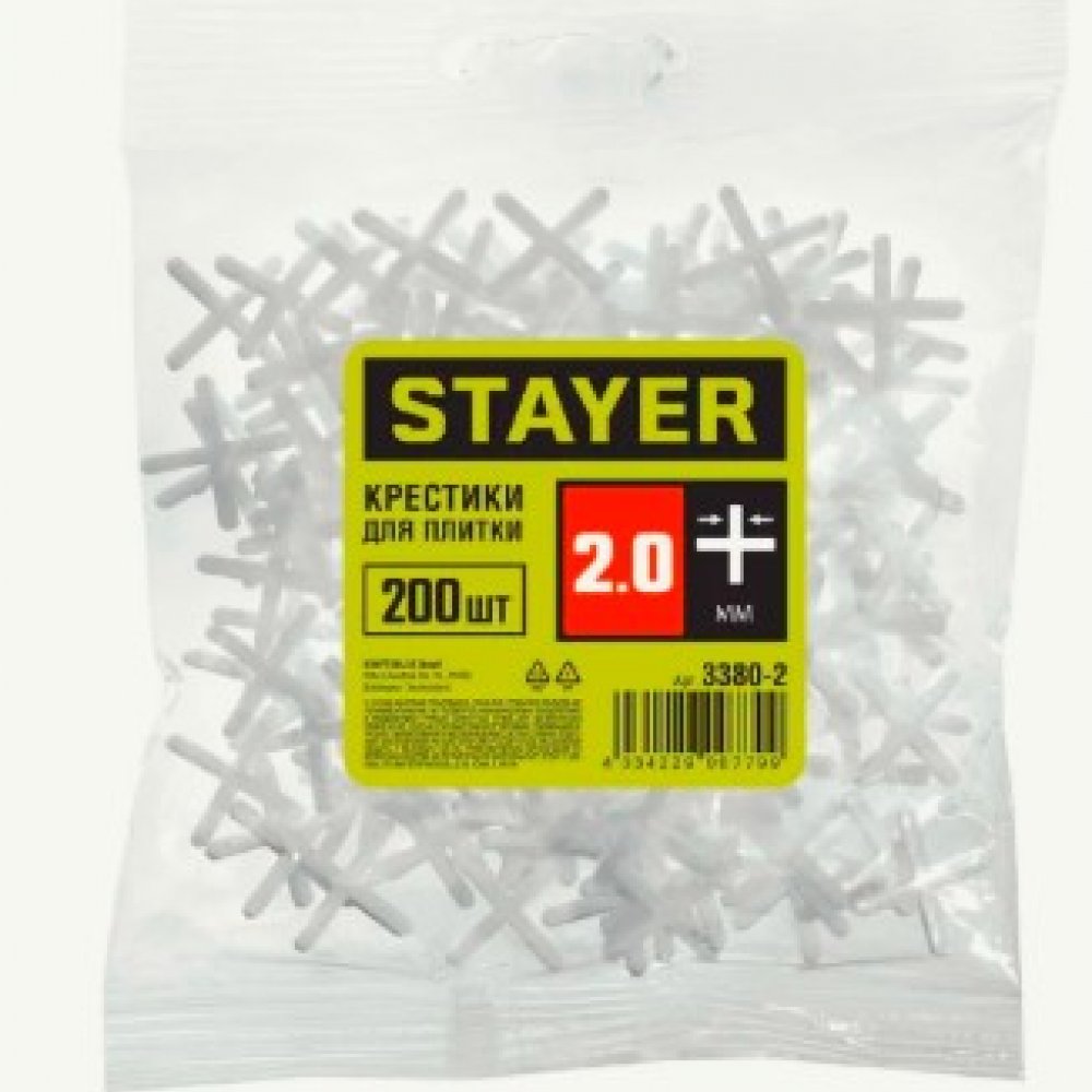 Крестики для плитки №2 СТАЕР 3380-2