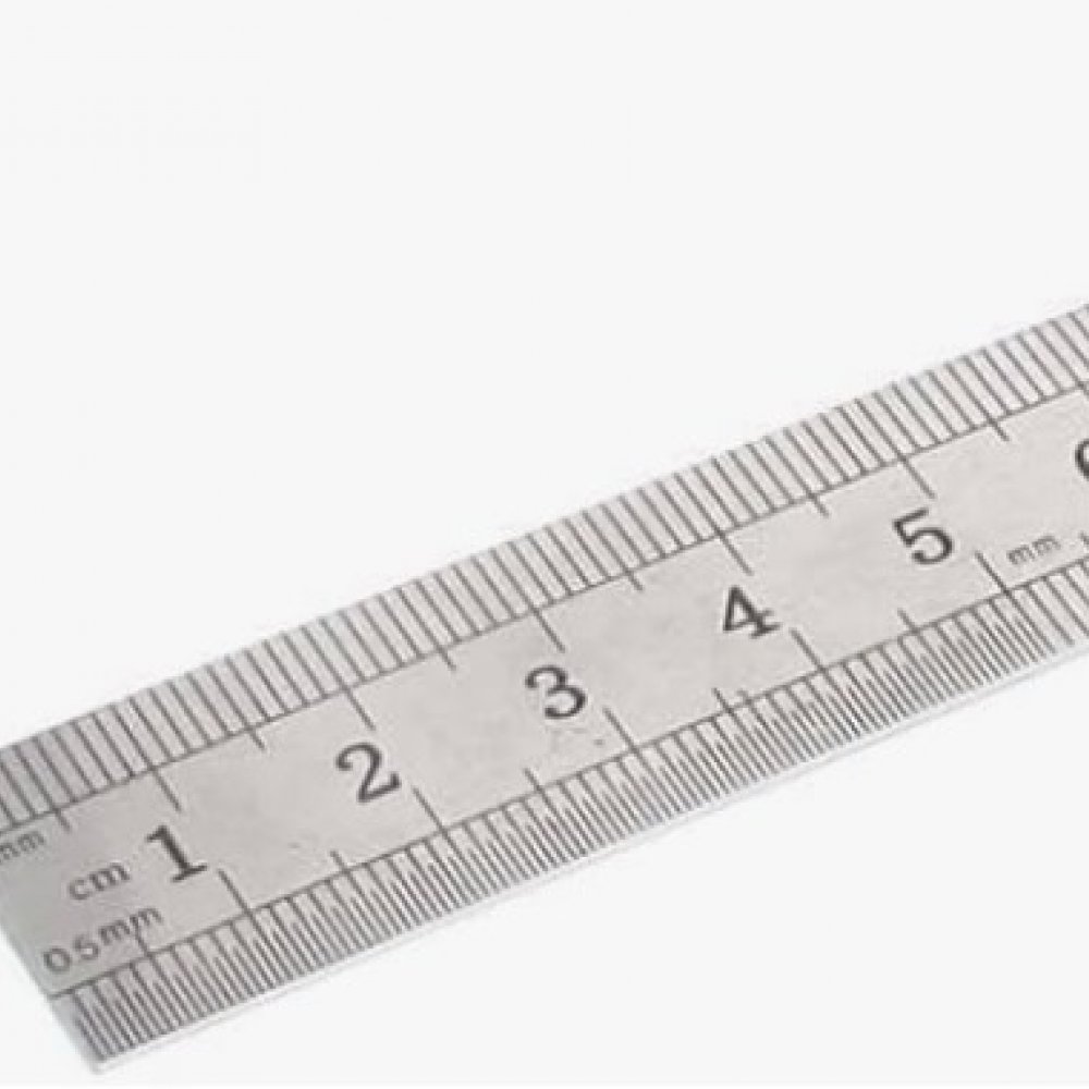 Линейка стальная 400мм УСПЕХ 19004