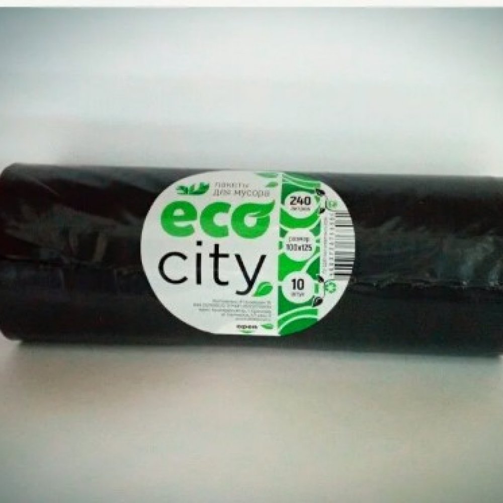 Мешок для мусора 240л Эко СИТИ