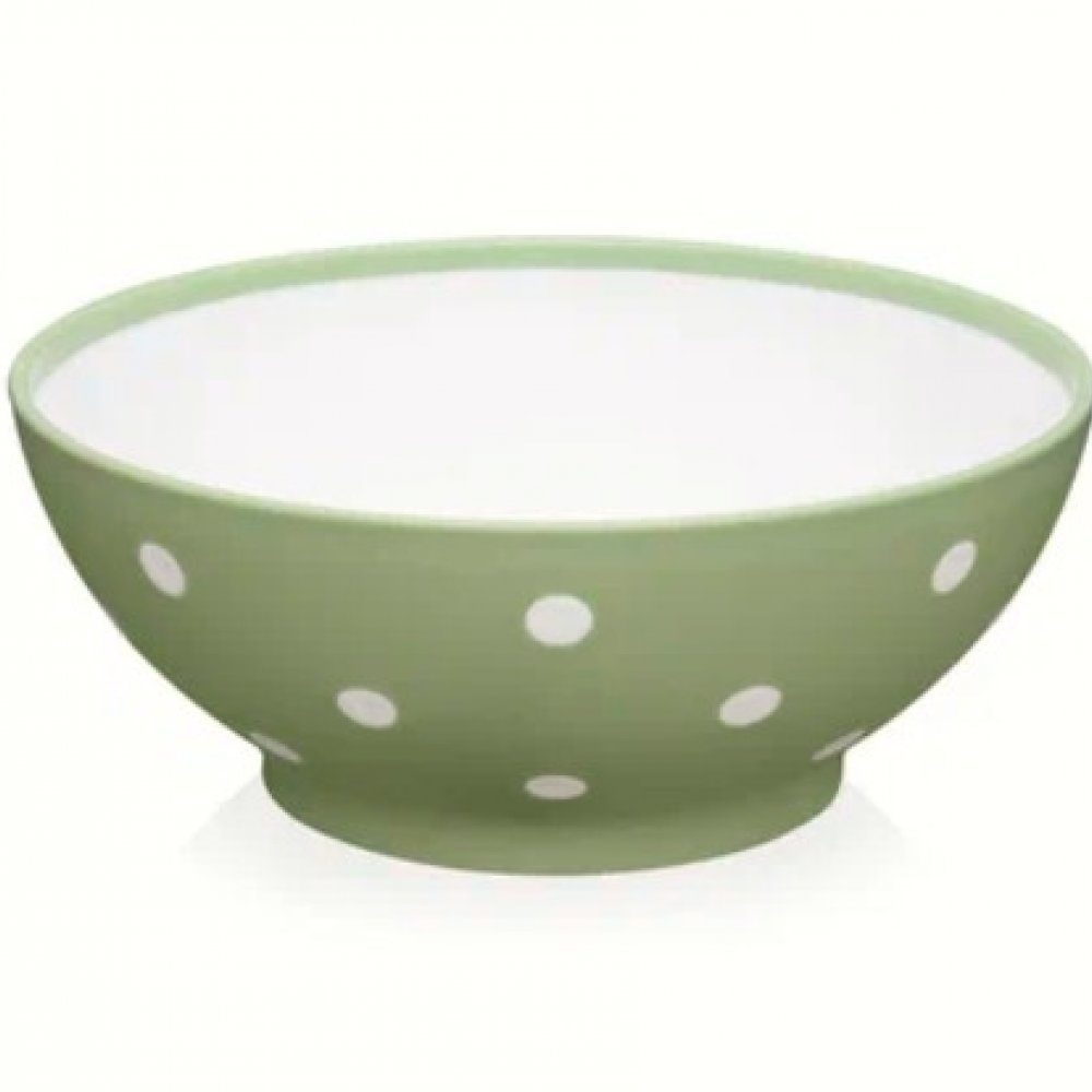 Миска пластик Твист Горошек 0,75л 413