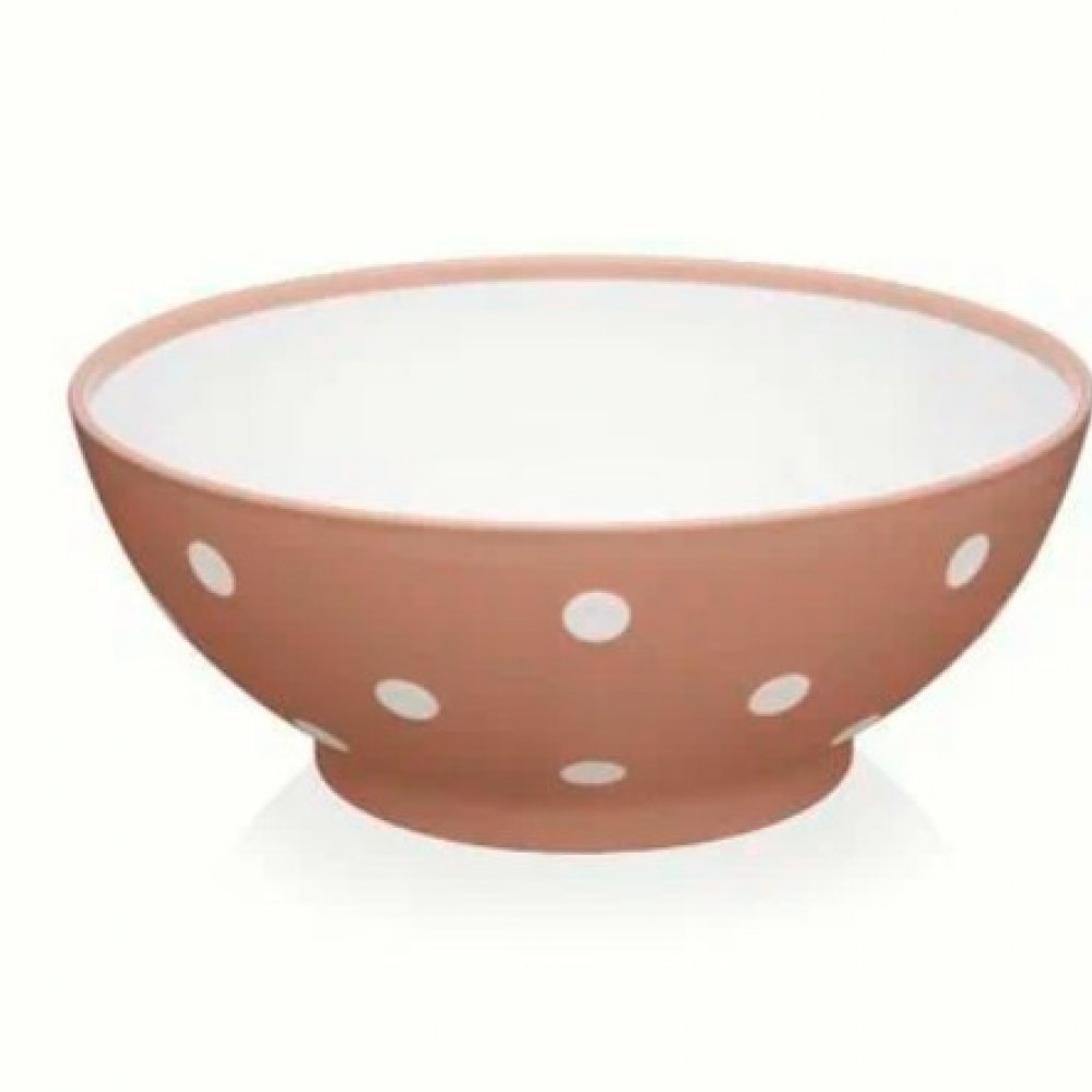 Миска пластик Твист Горошек 1,5л 414