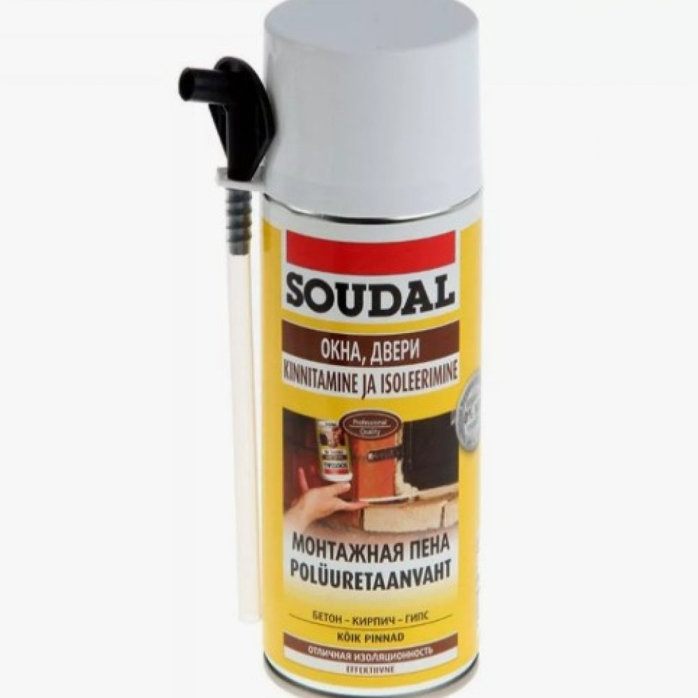 Монтажная Пена бытовая СОУДАЛ 12*300мл 103826