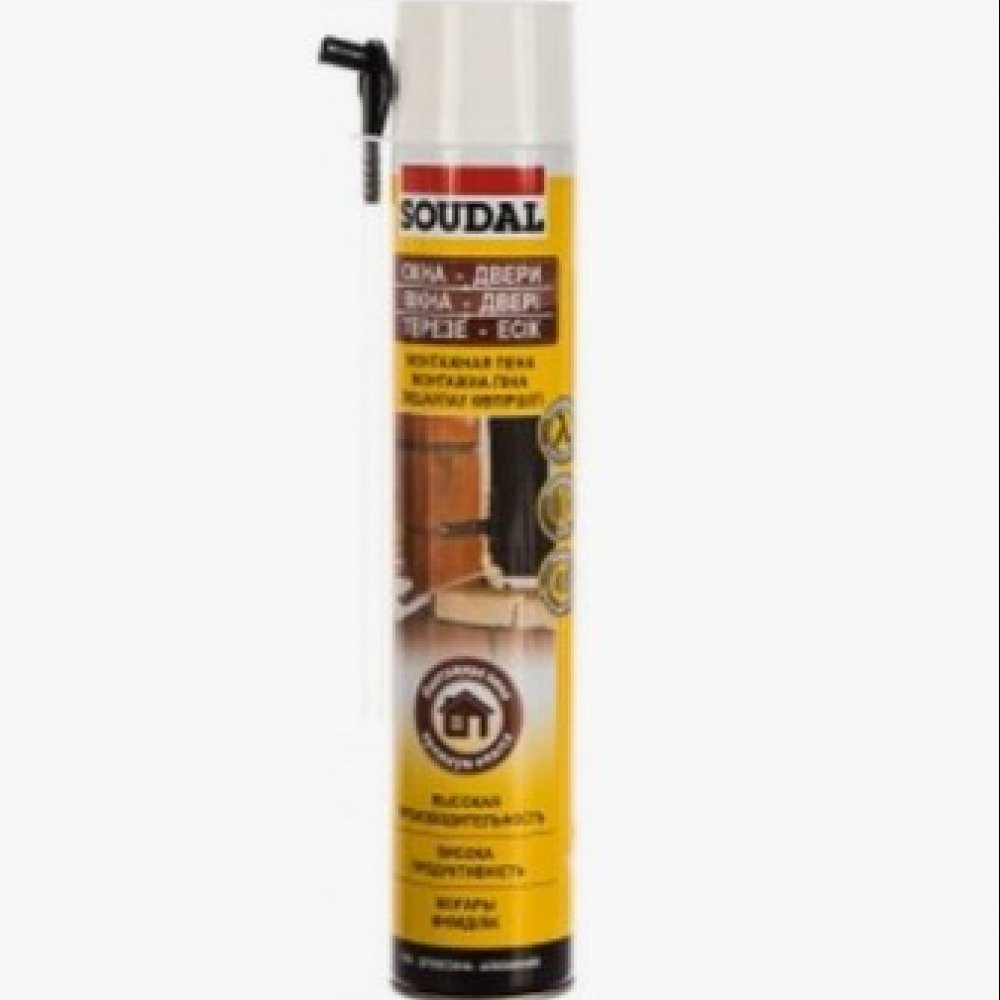 Монтажная пена бытовая СОУДАЛ DIY лето 750мл арт. 114093
