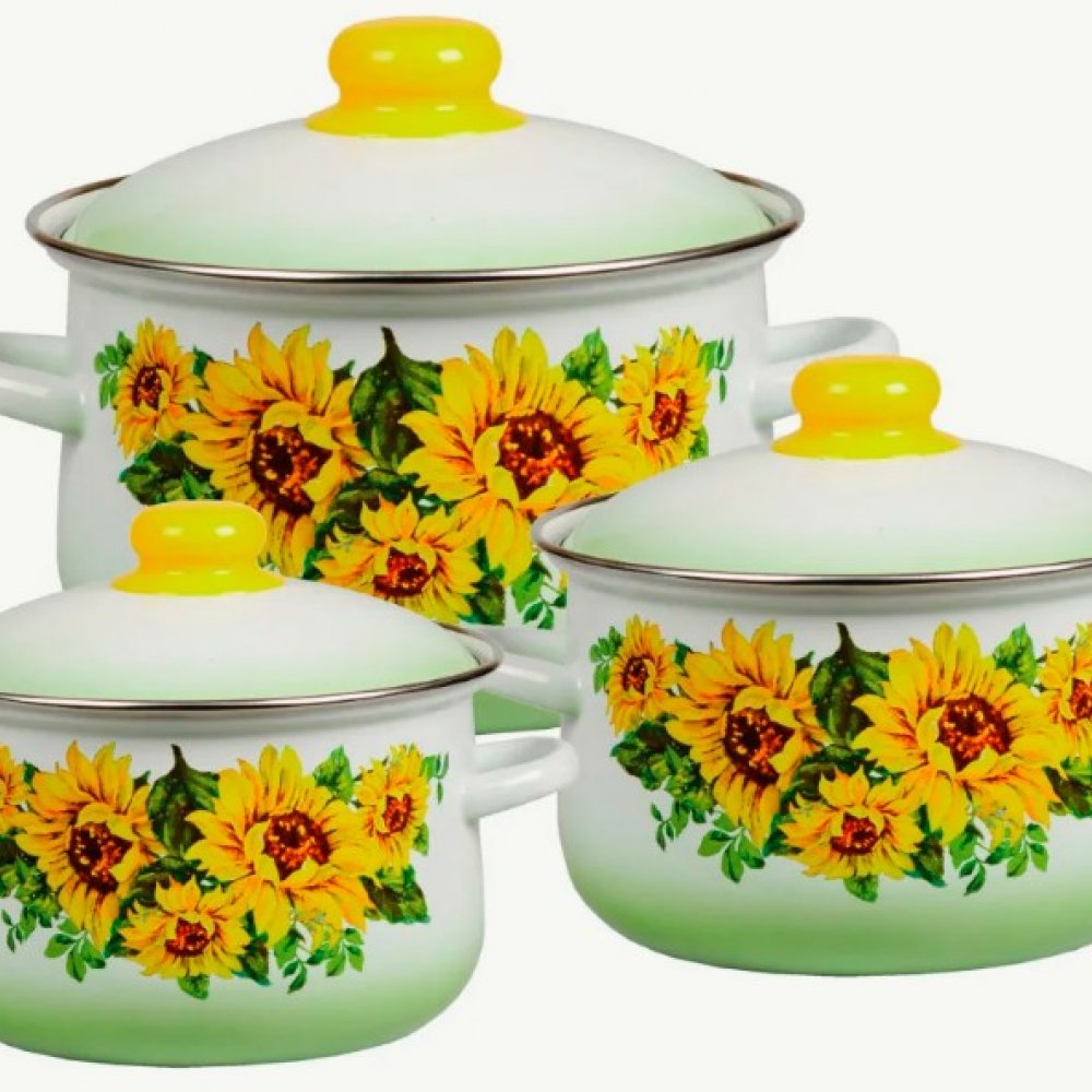 Набор кастрюль 5,5/4/2л 1с408