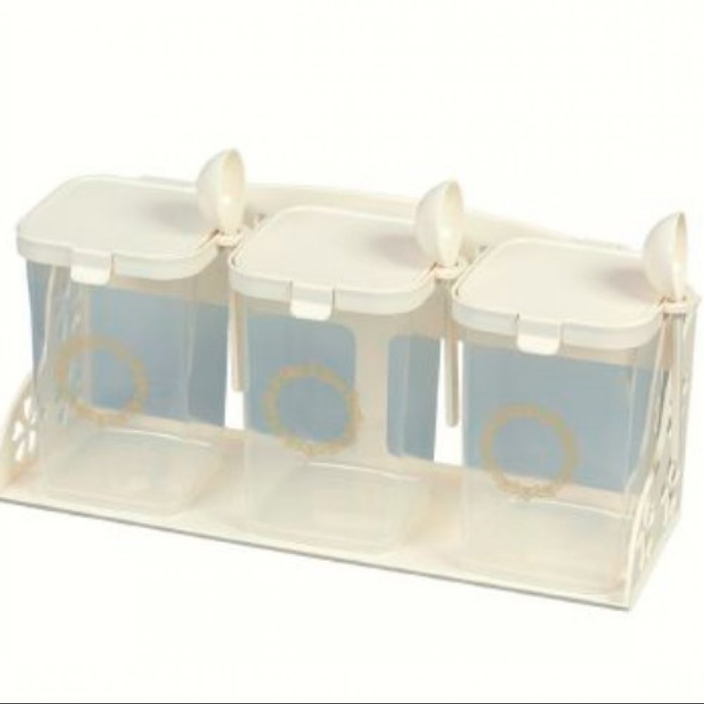 Набор ёмкостей 1,1л на подставке А022 Мечта