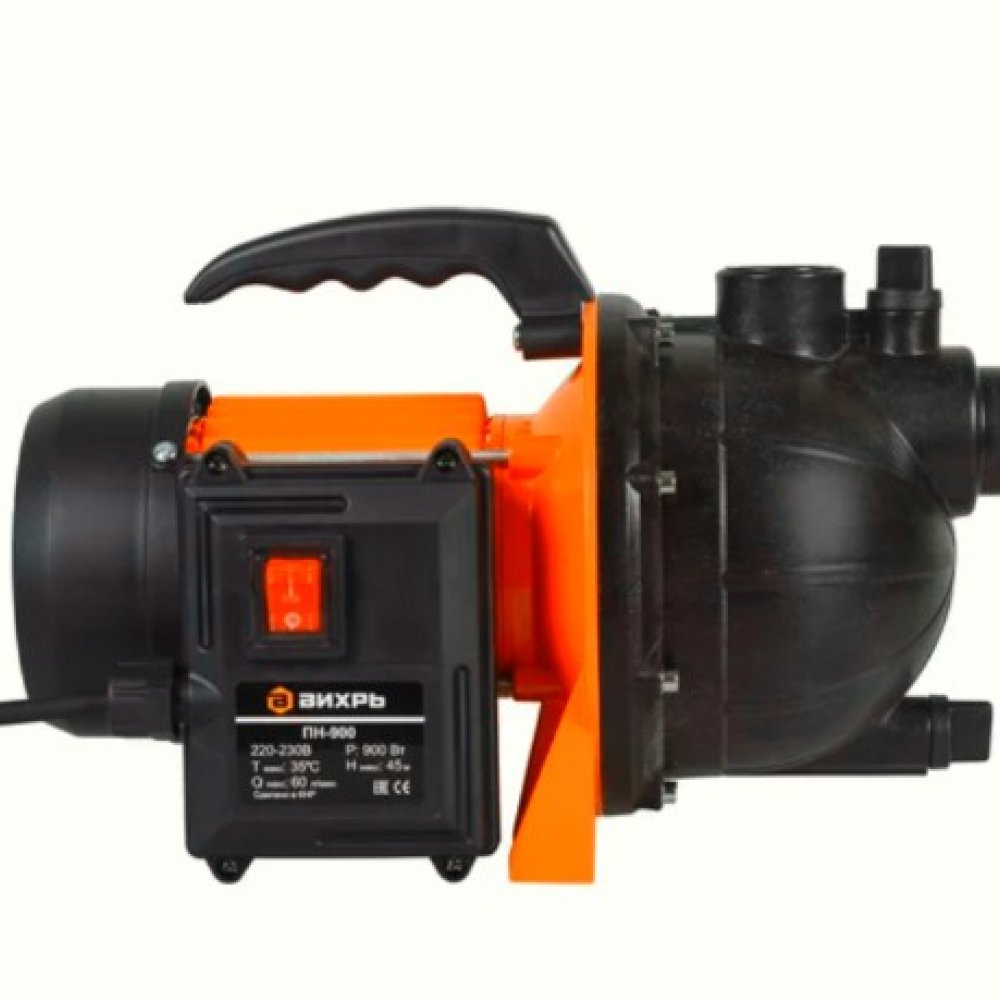 Насос поверхностный ВИХРЬ ПН-900ЧЭ 900/68/4/7