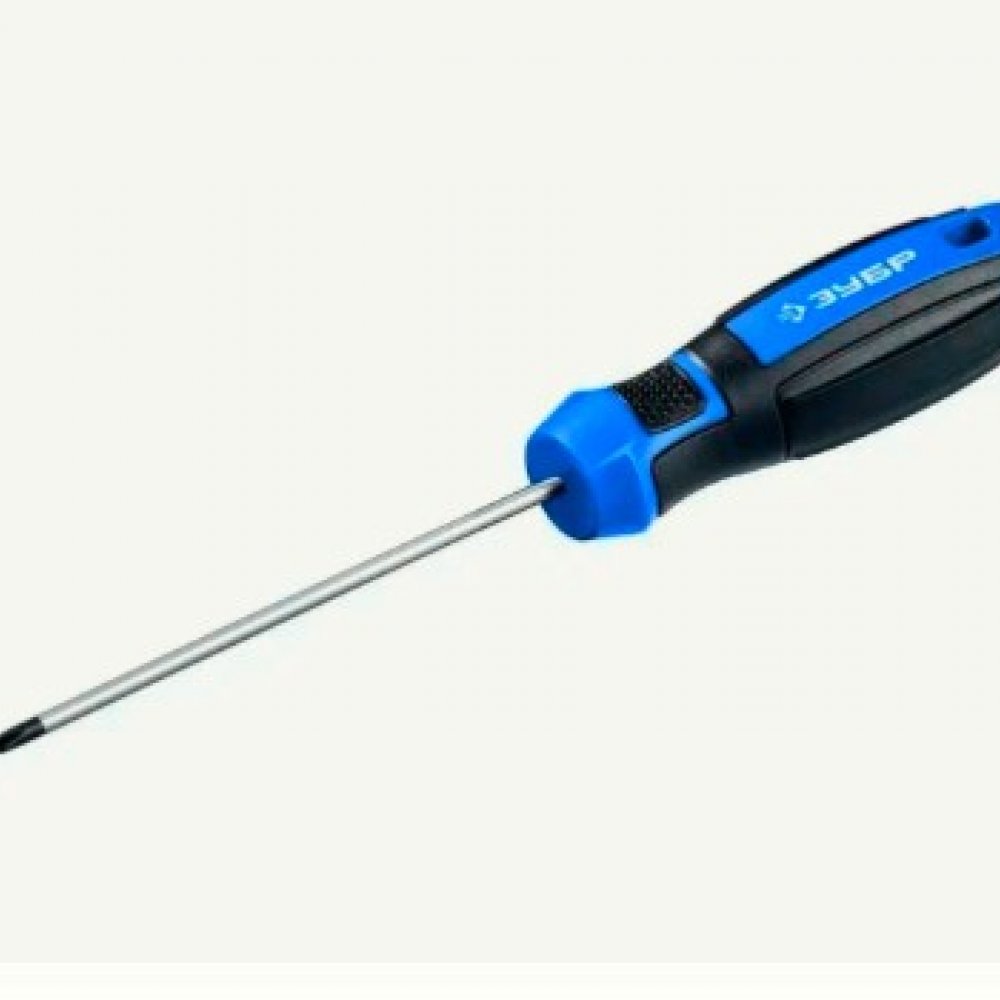 Отвертка слесарная CR-Мо +2 100мм ЗУБР фигурная 25232-2