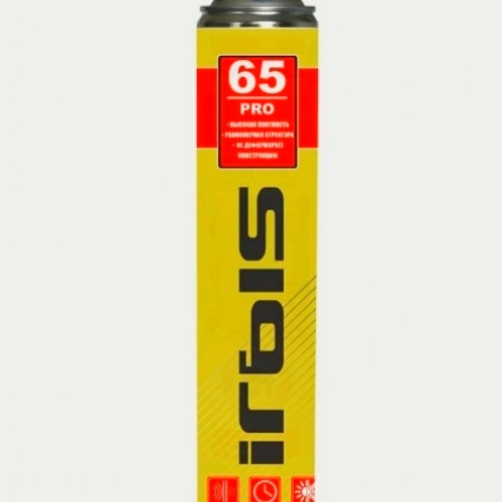 Пена монтажная ИРБИС Макси ПРО 70 всесезонная 1000мл