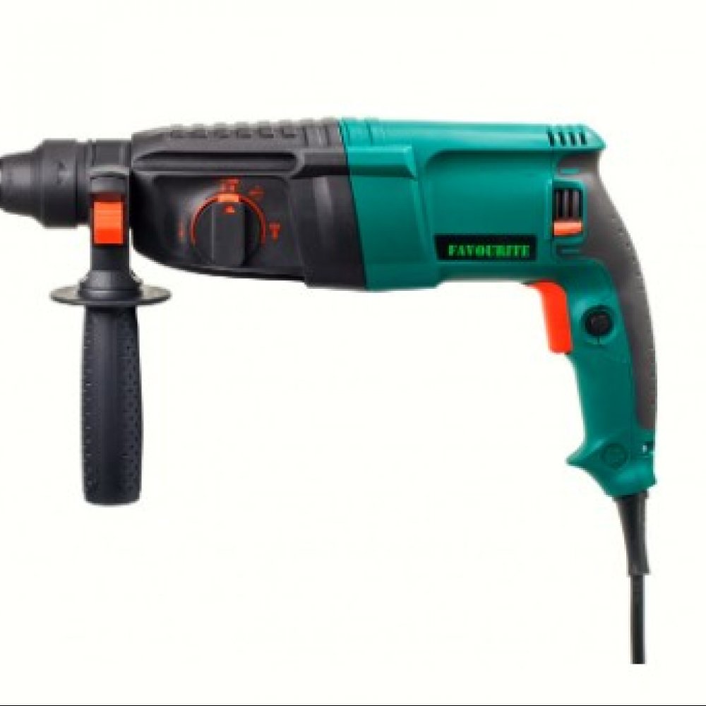 Перфоратор электрический ФАВОРИТ 1100Вт RH1100 Ход 0-1100об/мин 0-4000уд/мин Удар 3,2Дж
