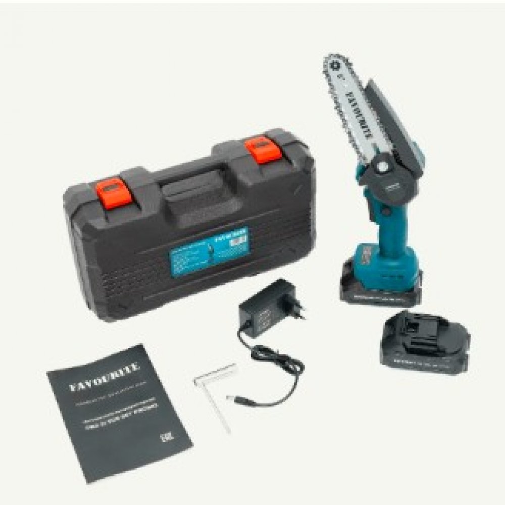 Пила цепная аккум. Фаворит OBS21 TG6NB 21В 2Ач 