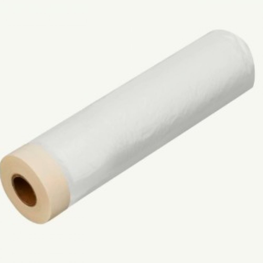 Плёнка защитная с клейкой лентой МАТРИКС 1,7*15м 88752