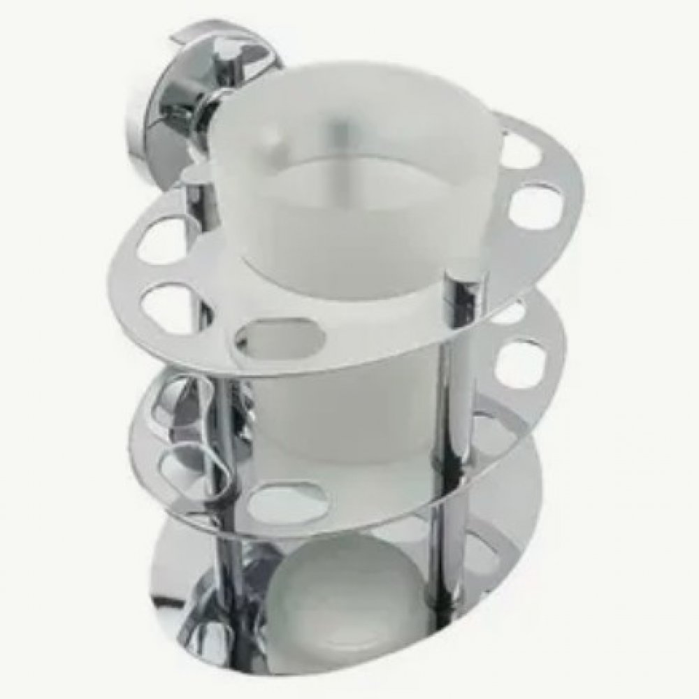 Подставка для зубных щеток ХРОМ ЕК-Р