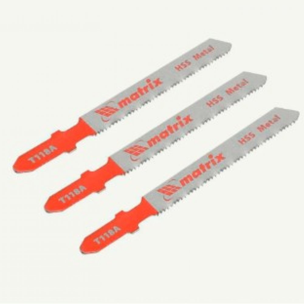 Полотна для электролобзика по дереву 3шт МАТРИКС 78202