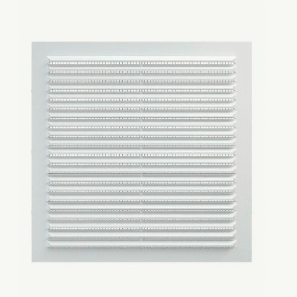 Решетка вентиляционная с сеткой против насекомых 194х194мм ЭРА 1919С