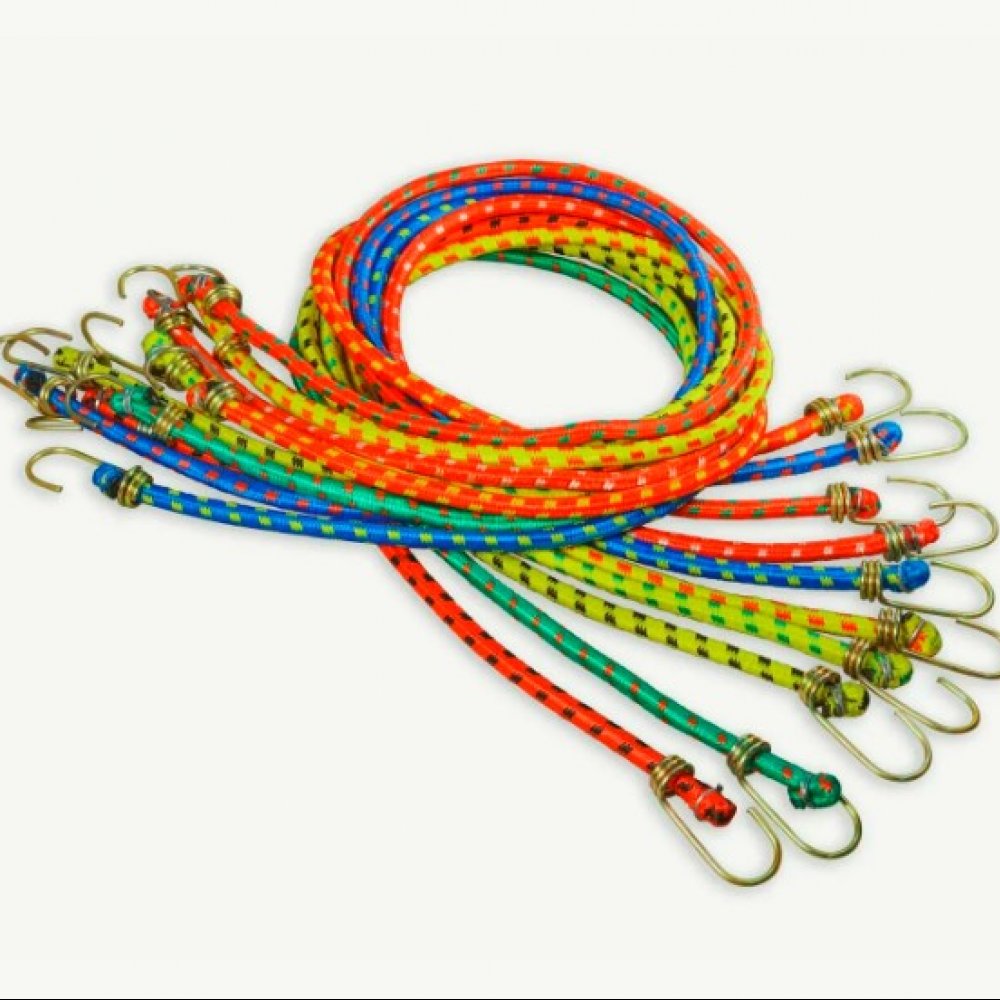 Резинка с крючком груза 10мм*1,1м